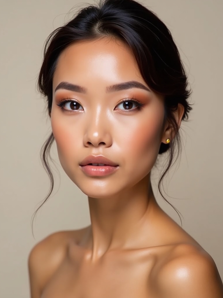 natural beauty engagement looks