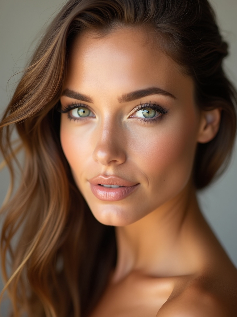 natural elegance for green eyes