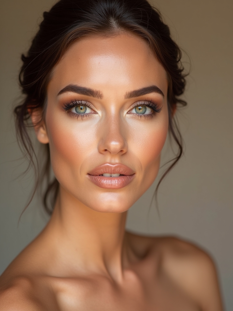 natural glow through contouring