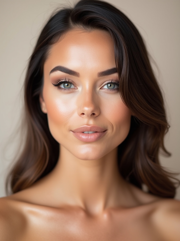 natural luminous makeup glow