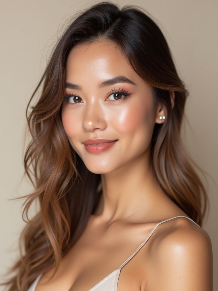 natural rosy cheeks technique