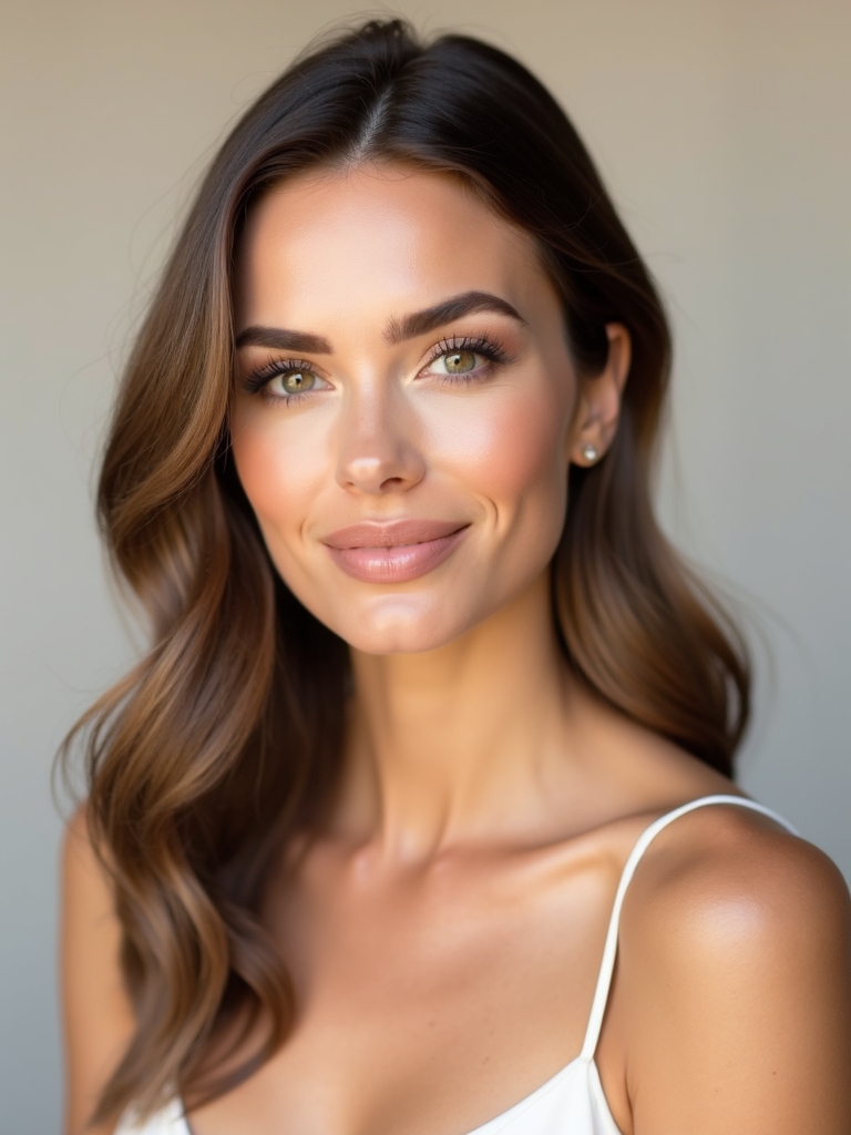 natural sculpted wedding ready look