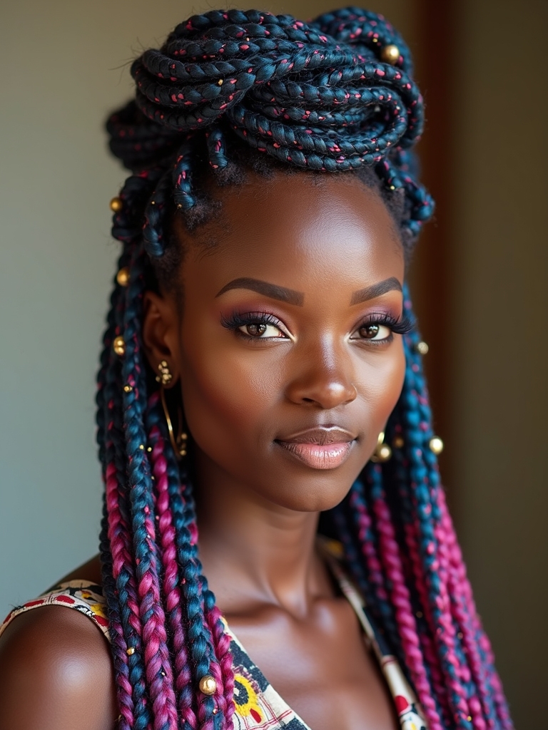 ndebele braids color symbolism