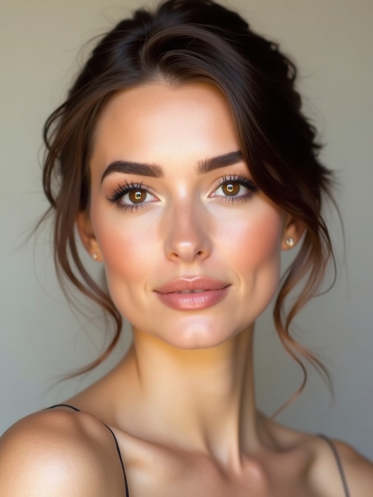 neutral palettes for brown eyes