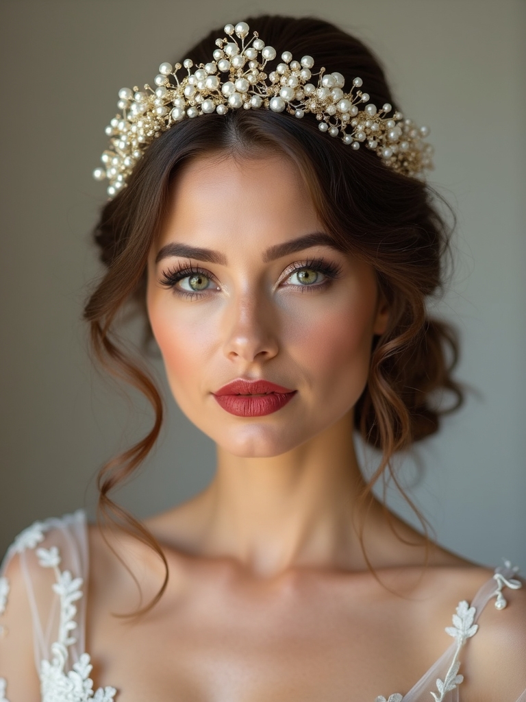 pearl accents for elegance