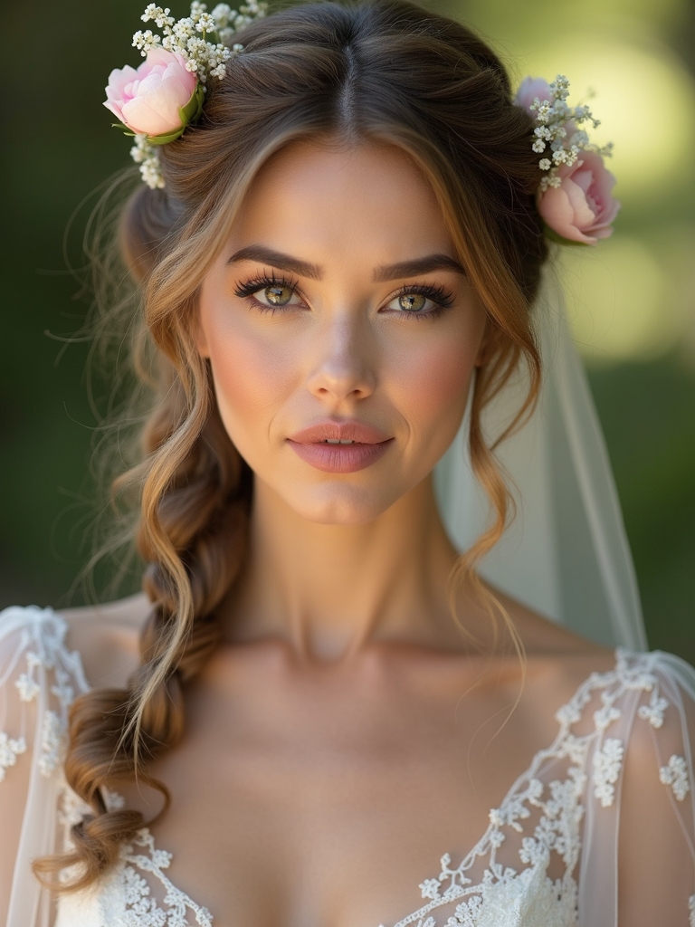 peony braids for outdoors