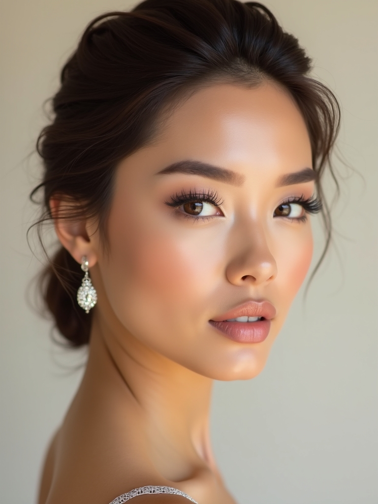 personalized elegant bridal makeup