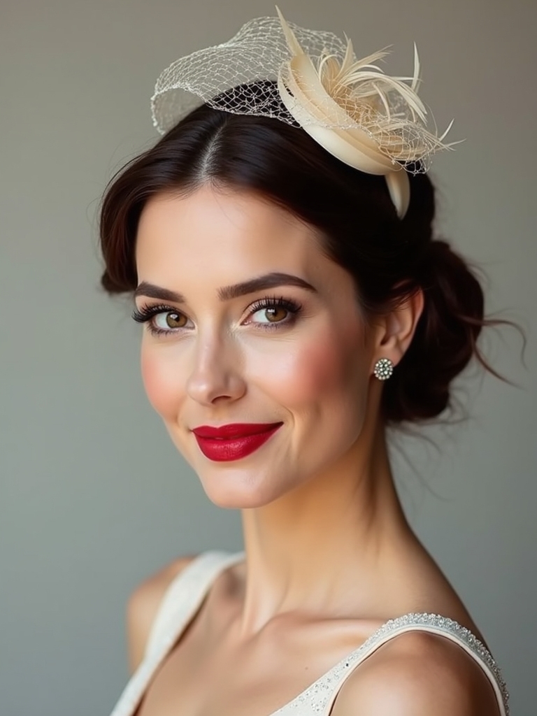 petite fascinator big personality
