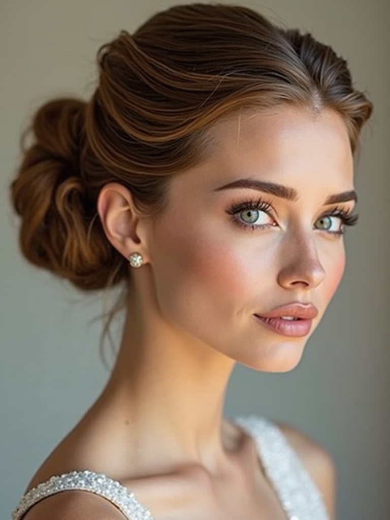 playful timeless classic hairstyle