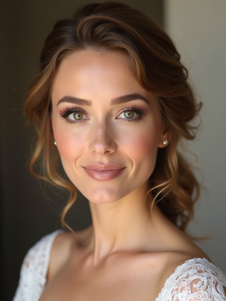 polished low ponytail elegance