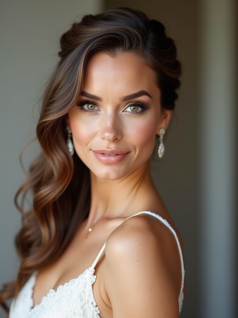 polished soft romantic elegance