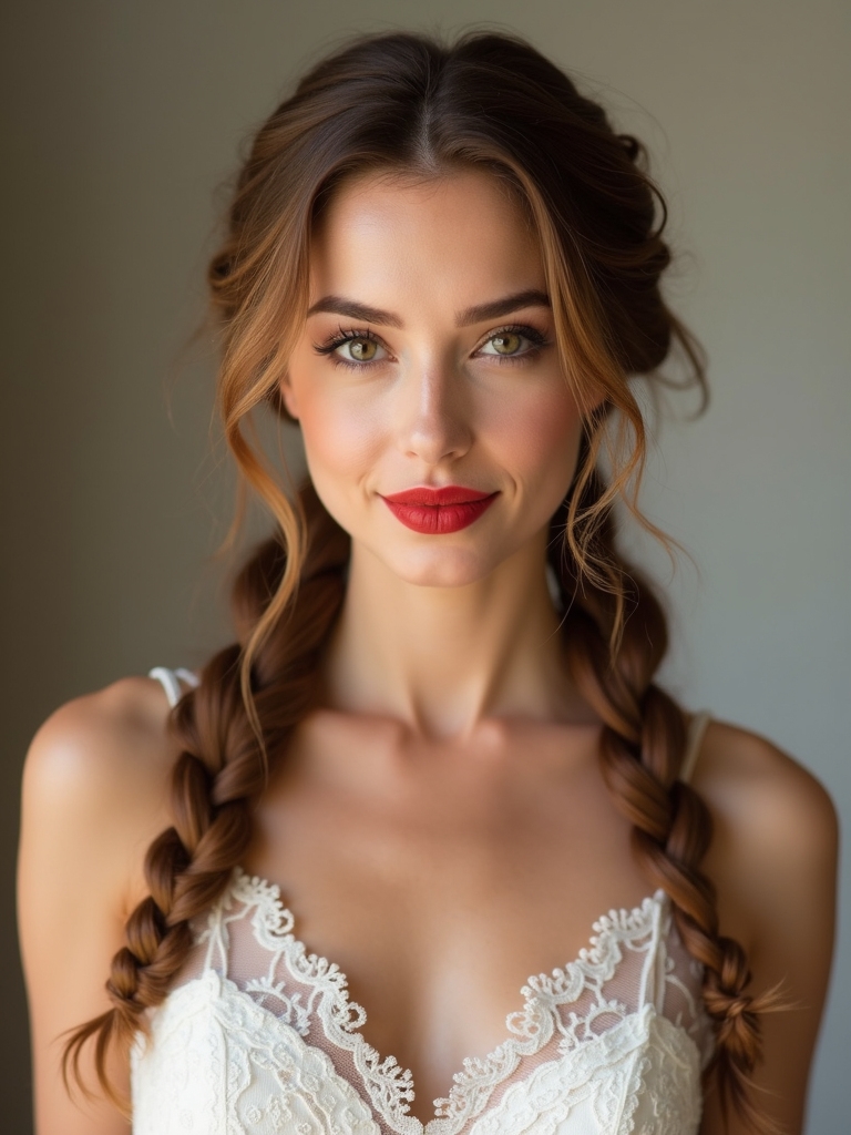 quick and romantic braids