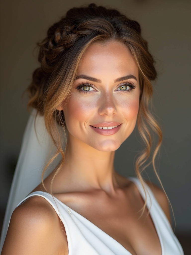 quick braided half up tutorial