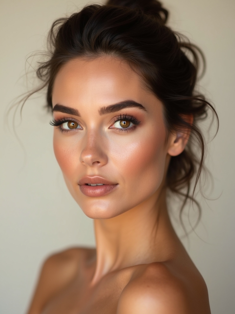 radiant amber eye makeup