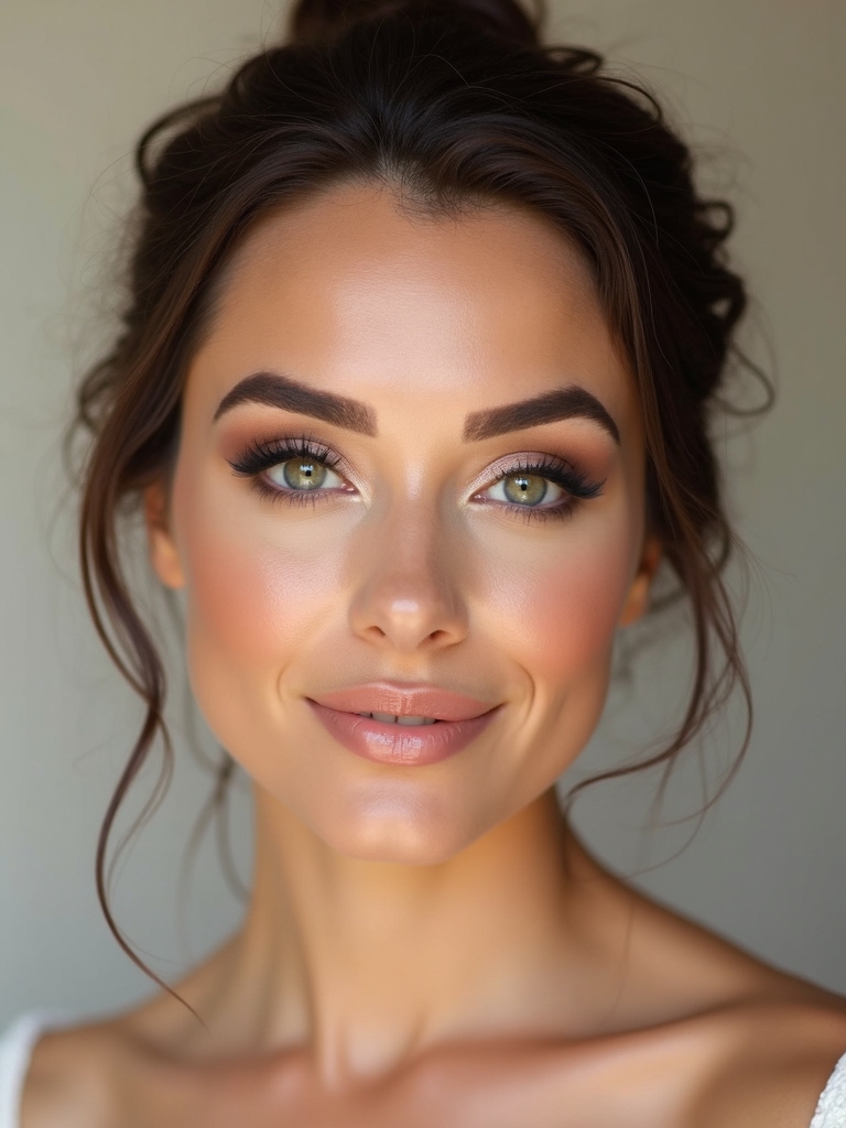 radiant beauty on wedding