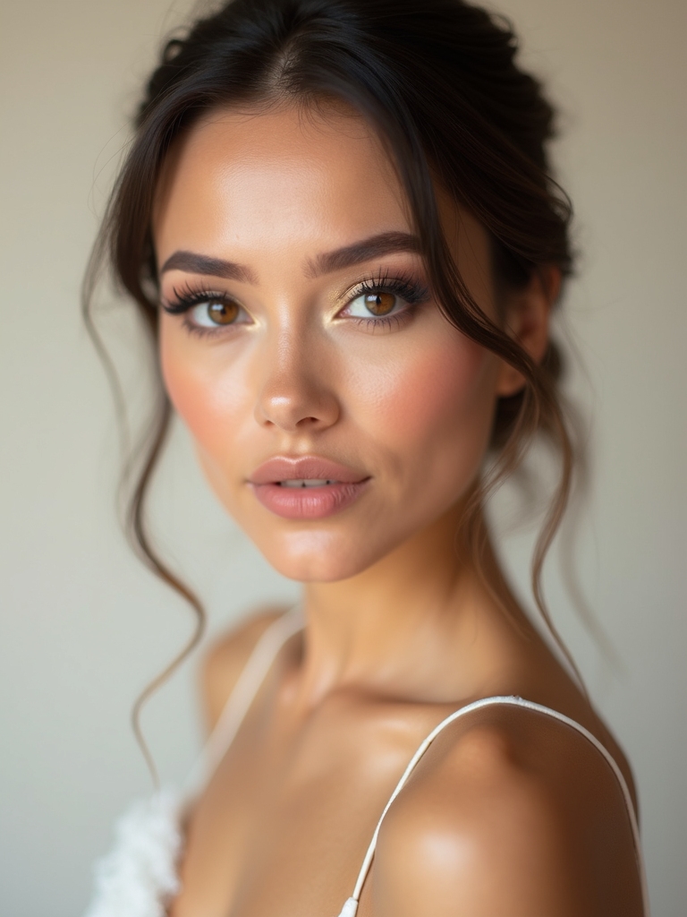 radiant bronze gold highlights