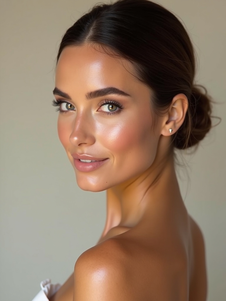 radiant dewy bridal glow