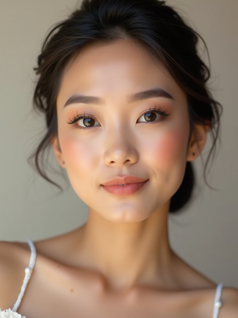 radiant dewy bridal skin