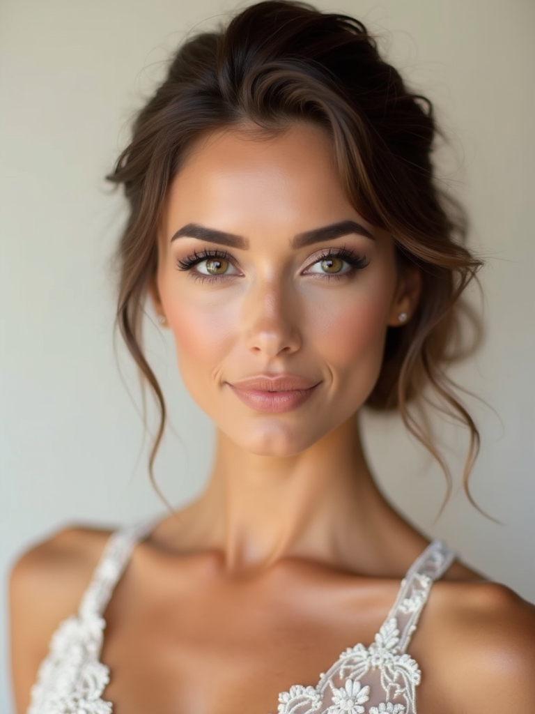 radiant effortless bridal beauty
