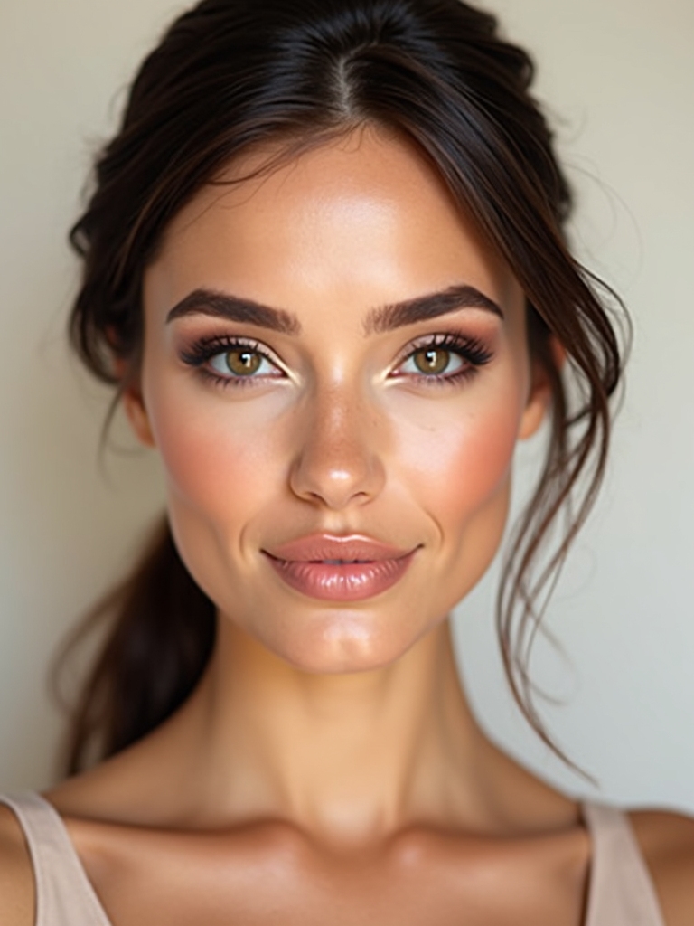 radiant fresh minimal makeup