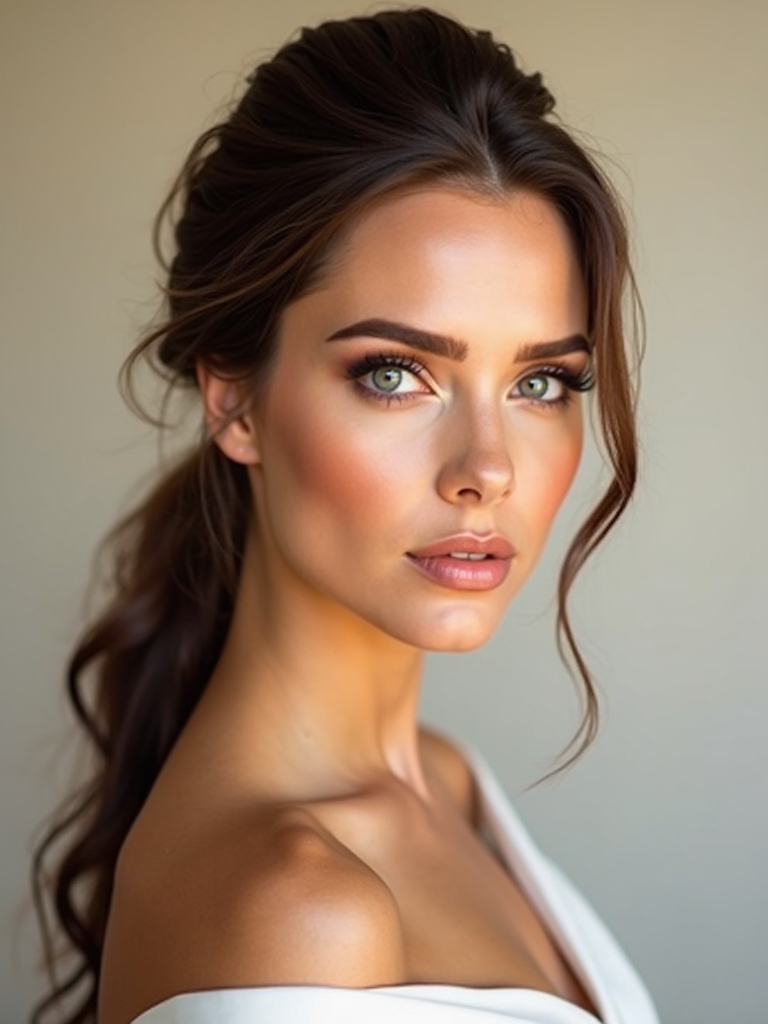 radiant golden bridal glow