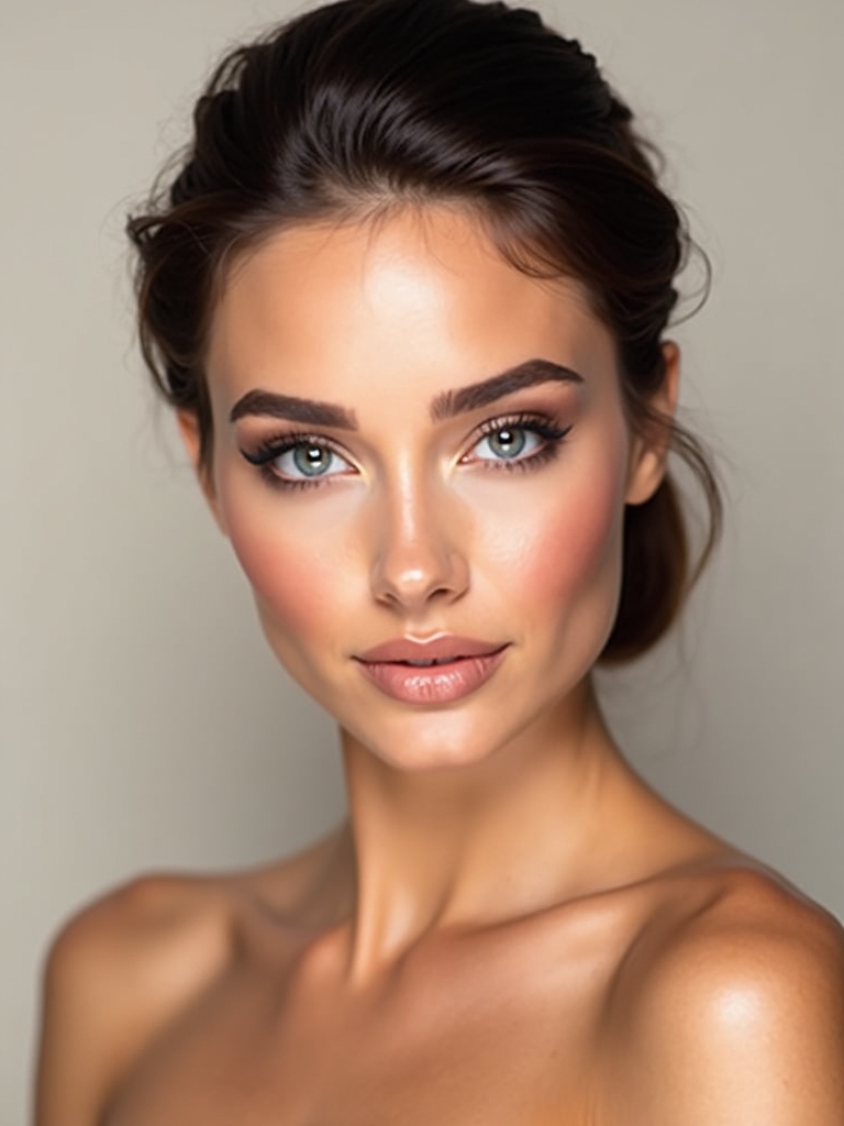 radiant natural cheek contouring