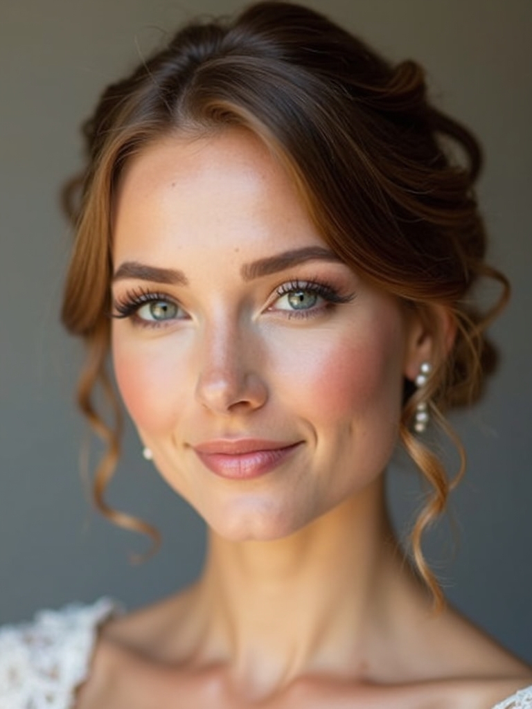 radiant short hair confidence