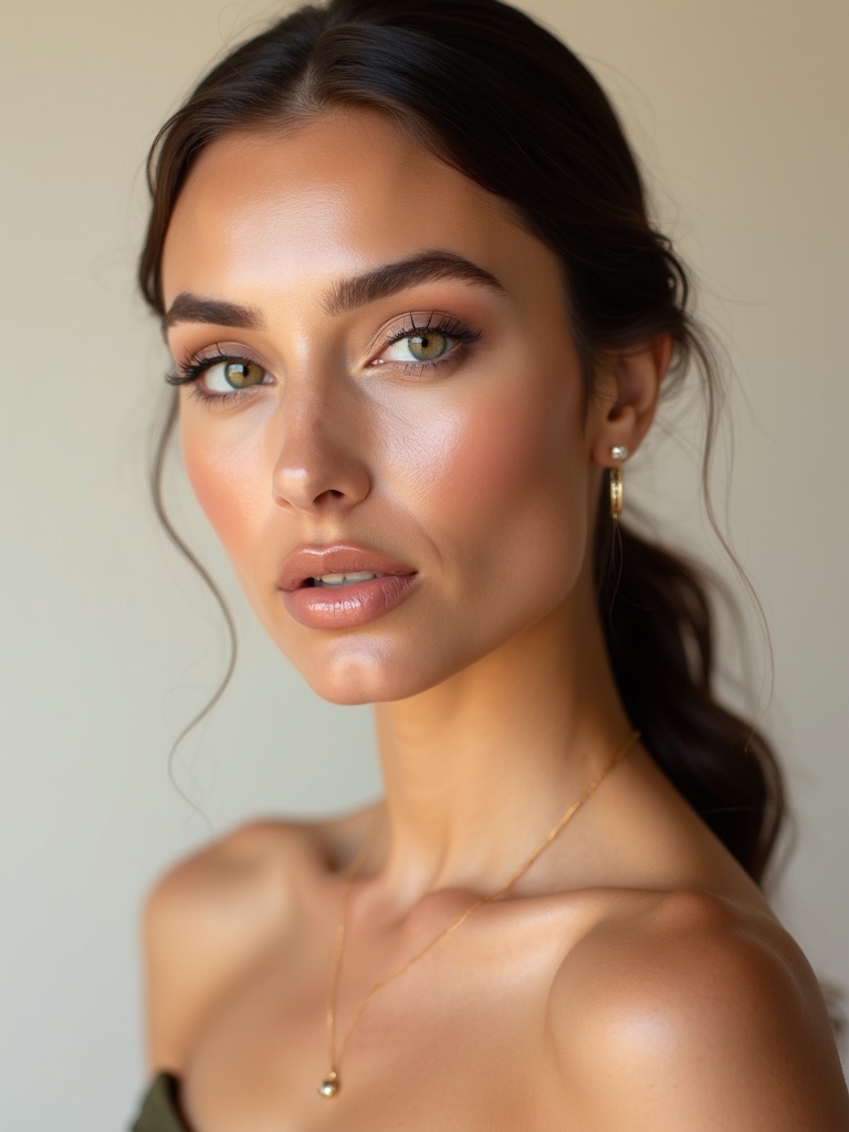 radiant vintage shimmer elegance