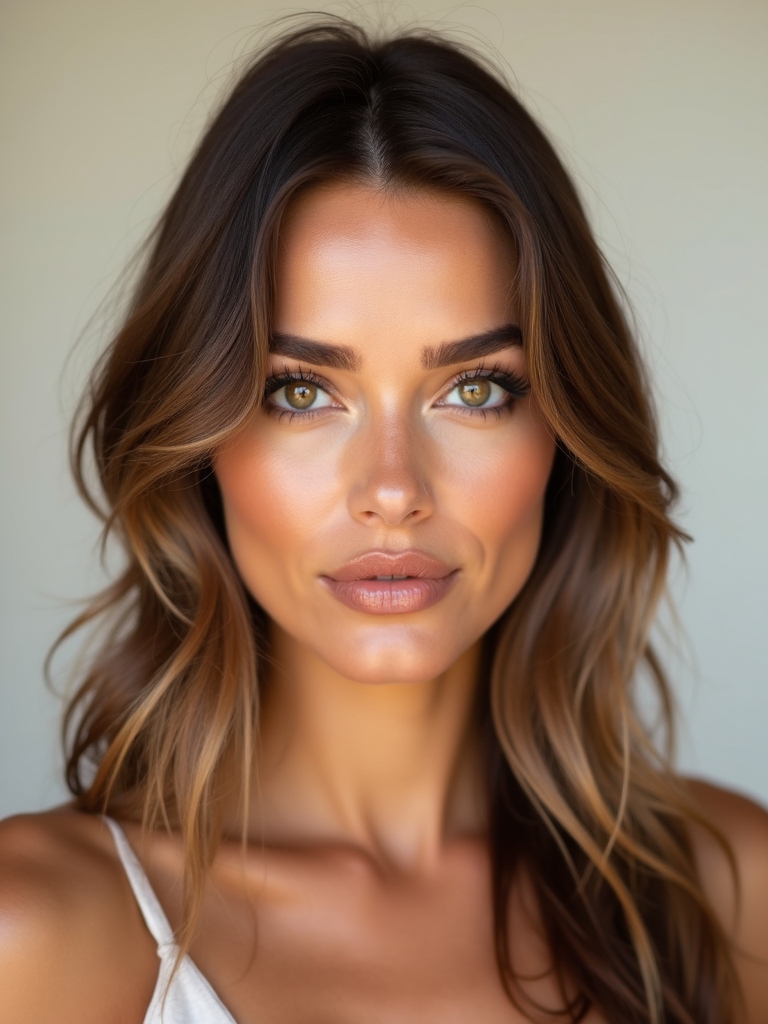radiant warm bronze glow