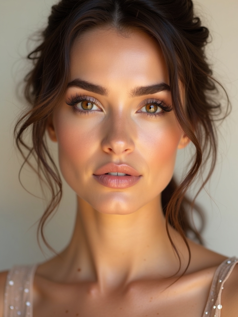 radiant warm bronze glow