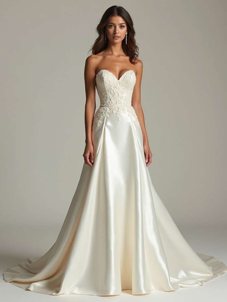 regal a line wedding elegance