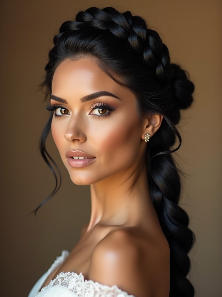 regal braided crown styles