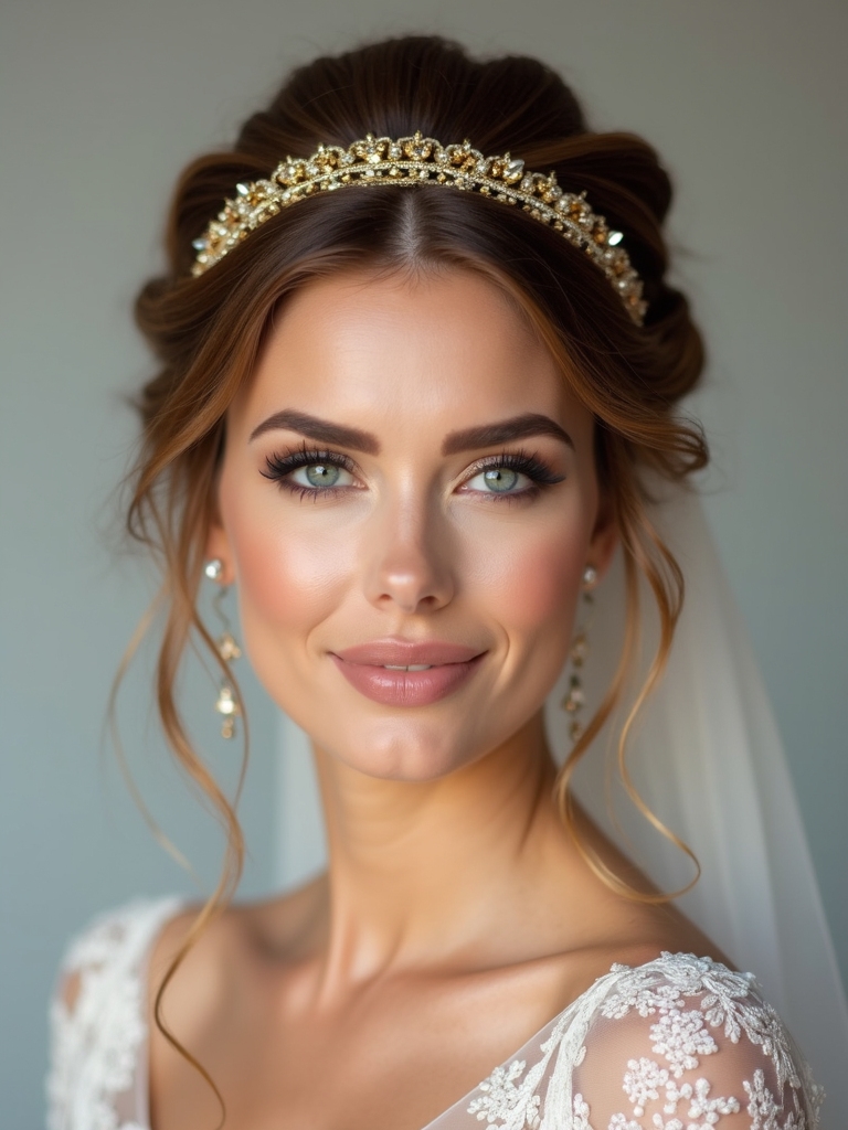 regal crown braid elegance