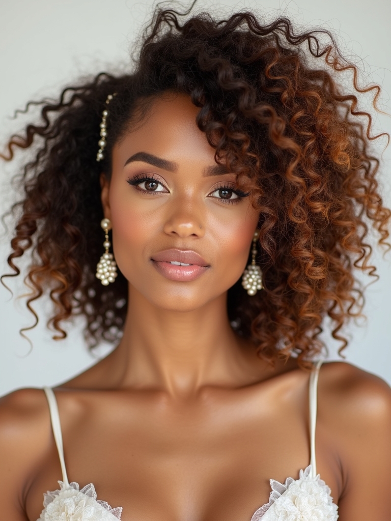 romantic accessories for curls