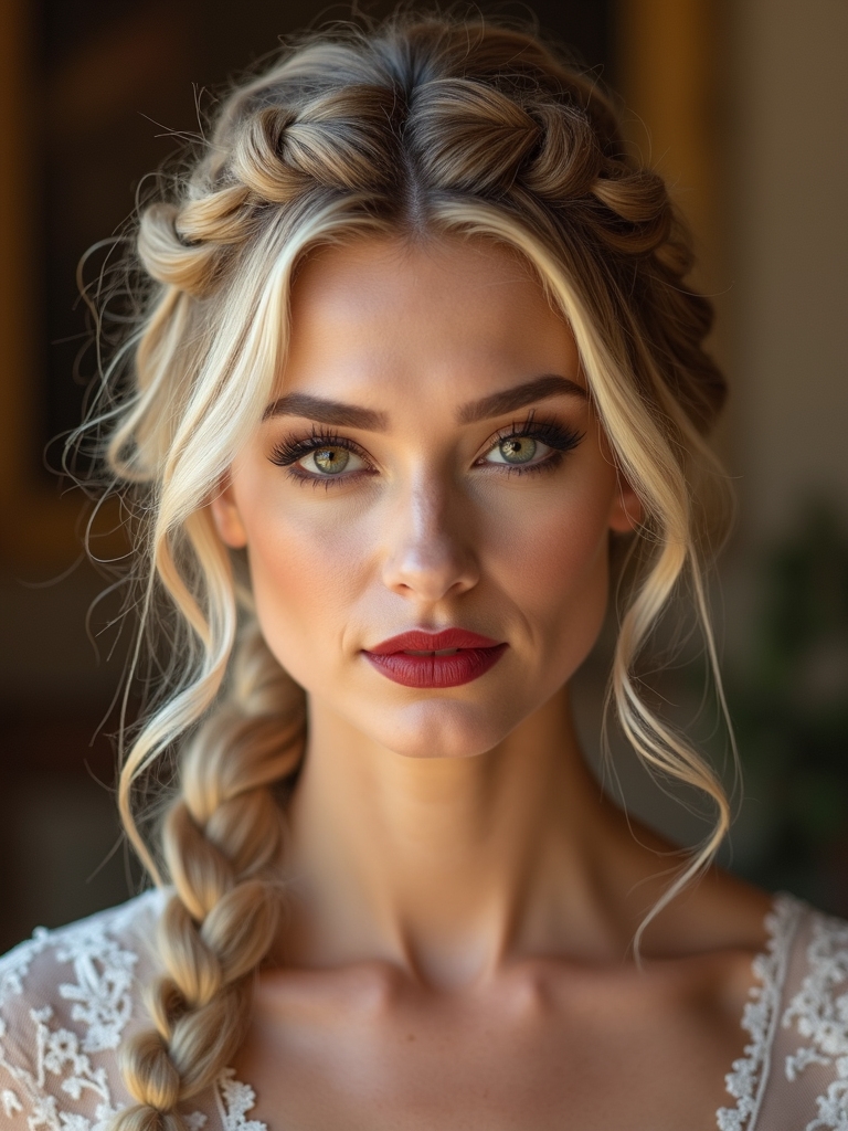romantic braid styling guide