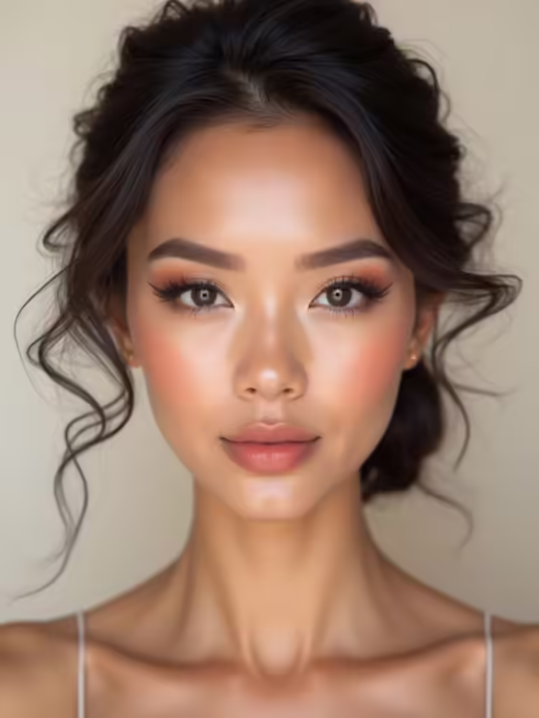 romantic bridal engagement makeup