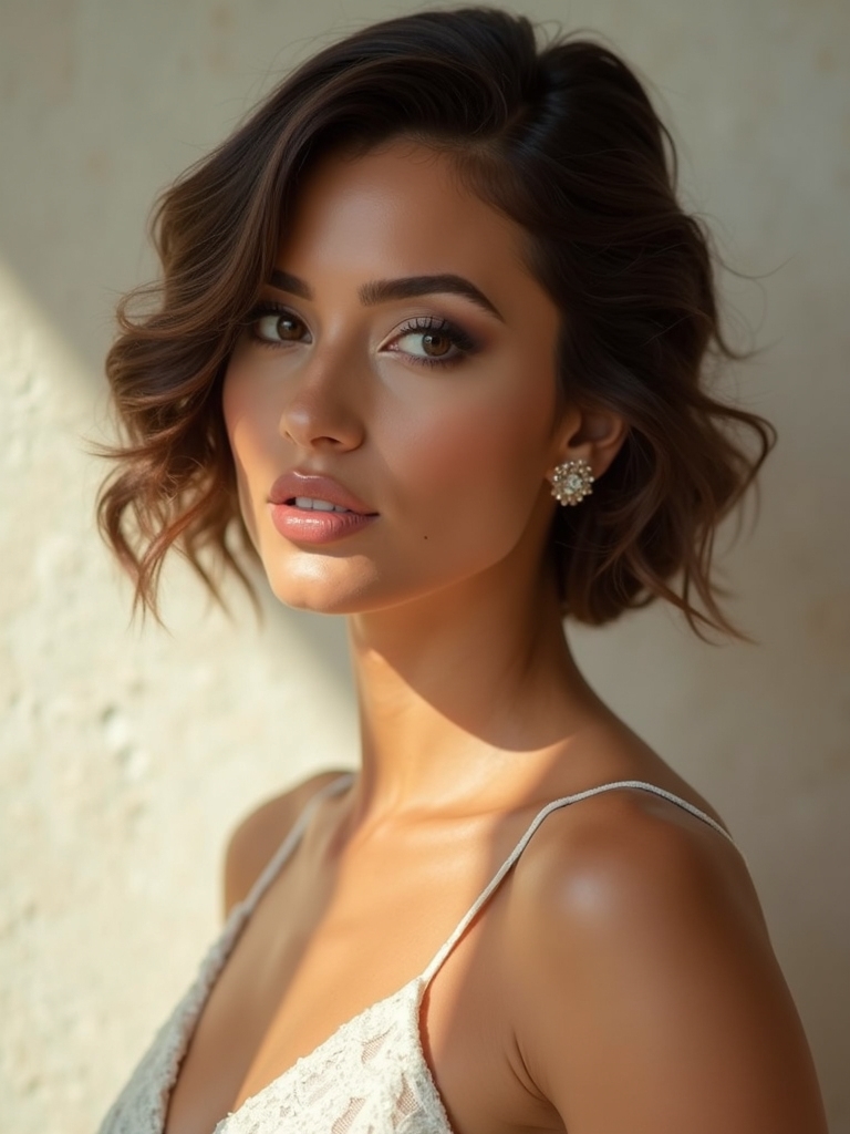romantic half up hairstyle elegance