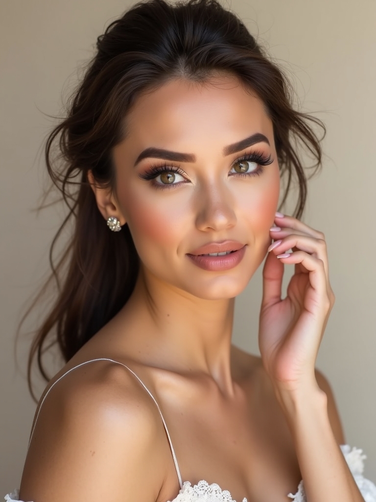 romantic polished natural beauty
