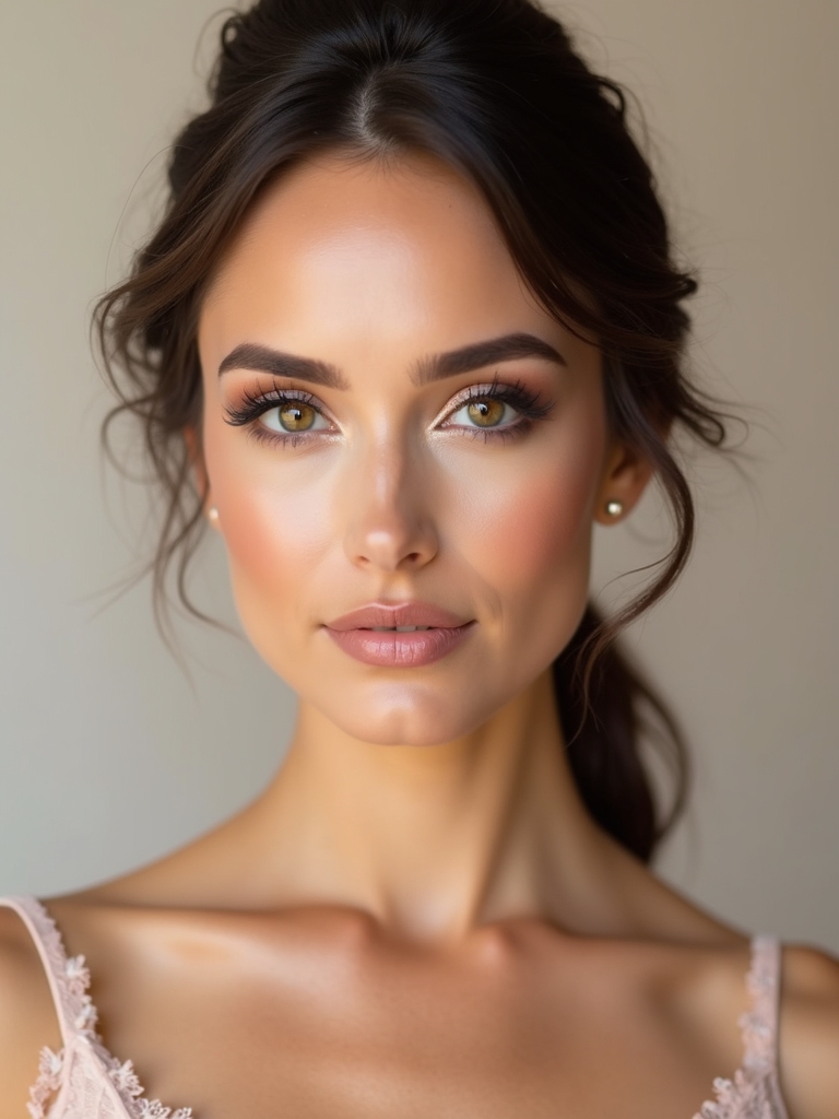 romantic rosy plum glow