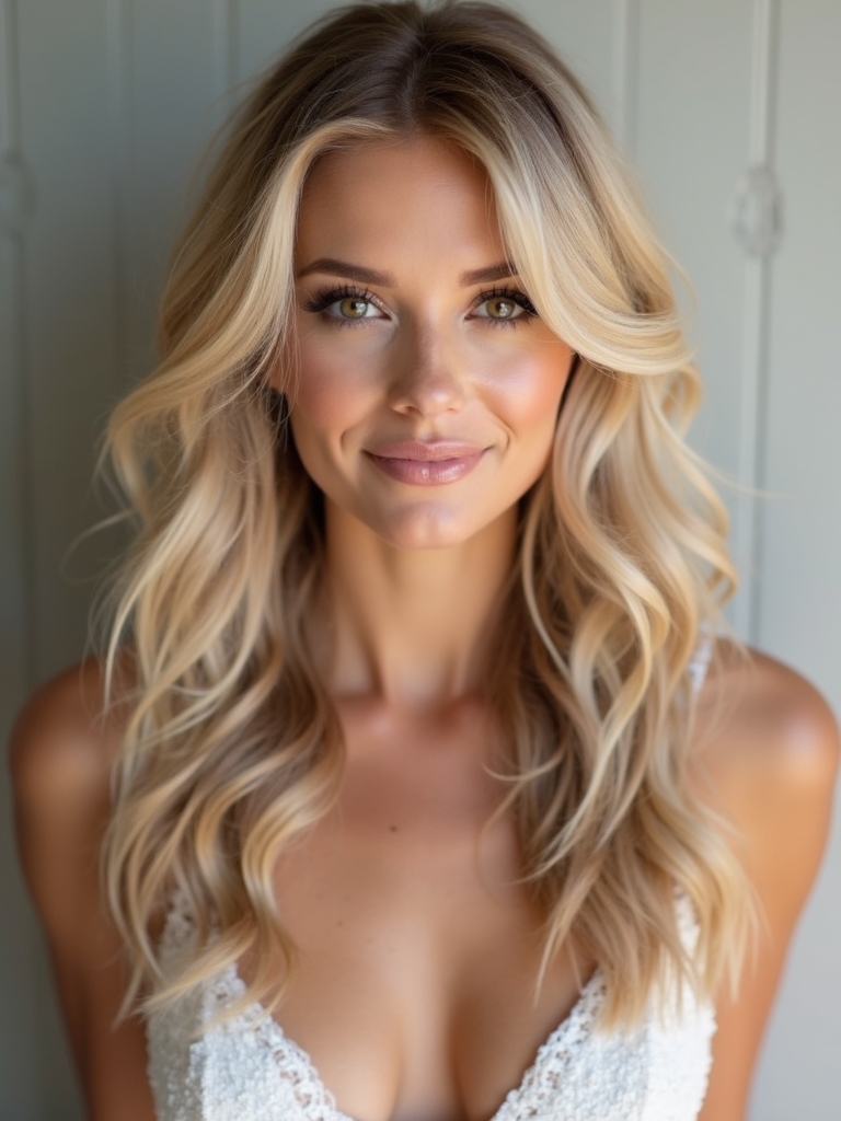 romantic soft waves elegance
