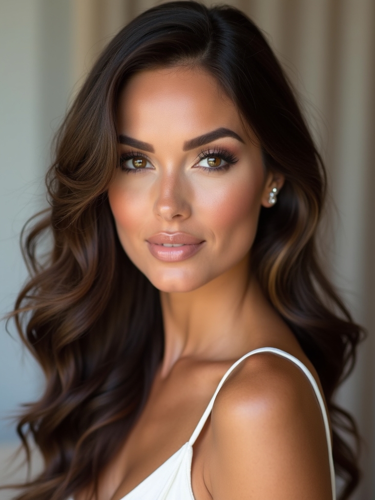 romantic soft waves hairstyle