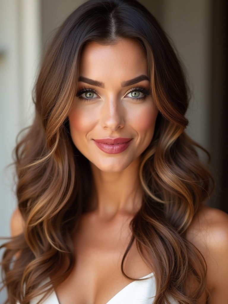 romantic soft waves hairstyle
