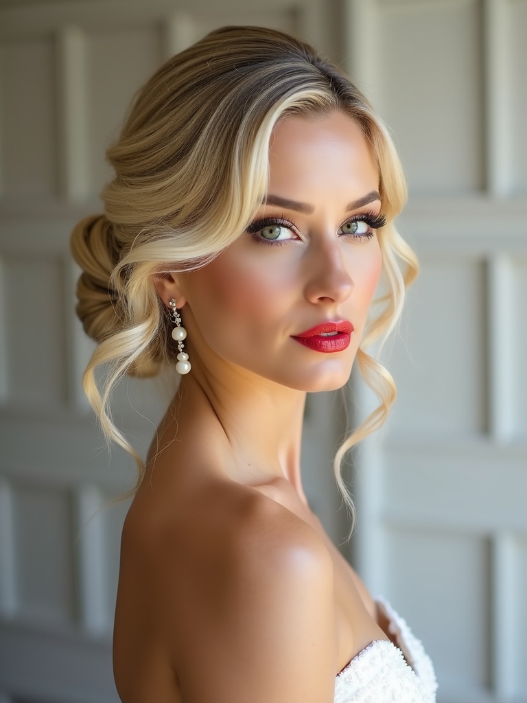 romantic subtle twists hairstyle