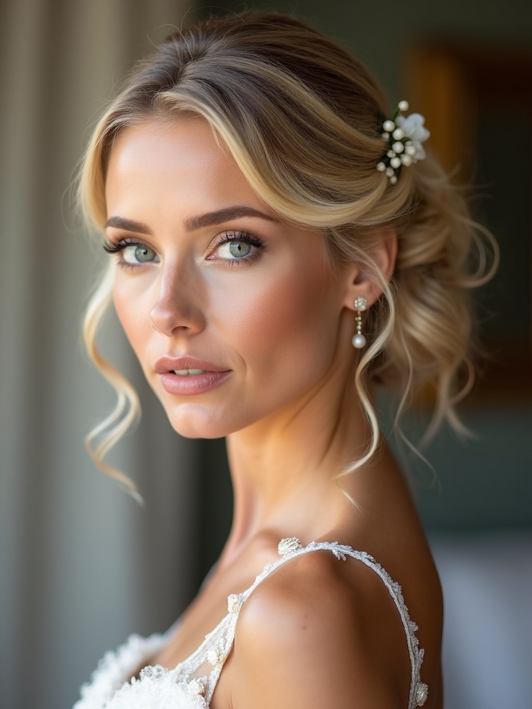 romantic wedding hairstyle ideas