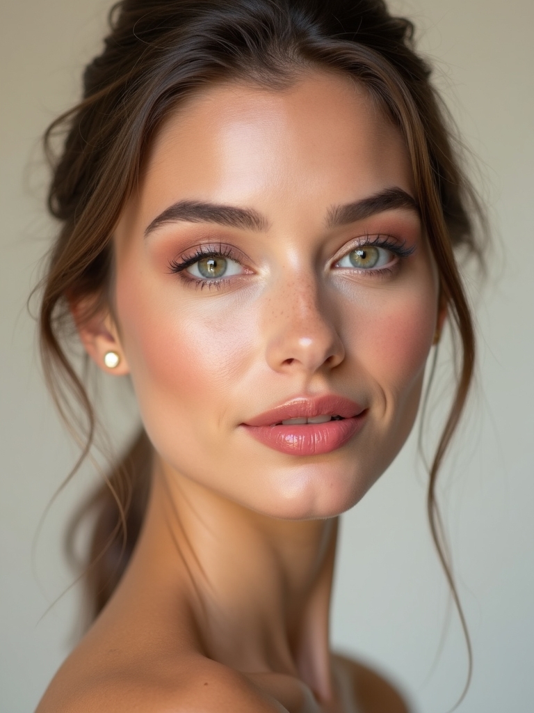 rosy lips subtle flush