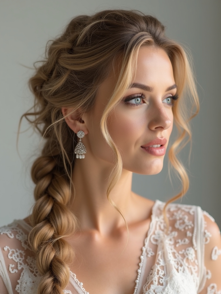 rule breaking bridal braids
