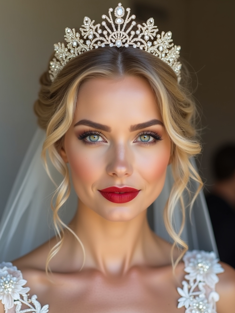 sculpted elegance with shimmer
