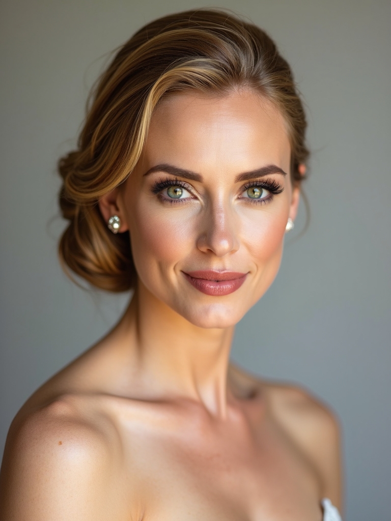 sculpted modern wedding hairstyles