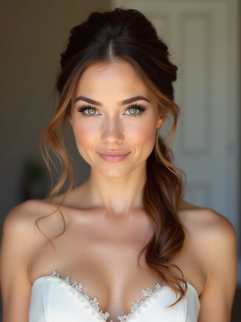 sculpted ponytails for elegance