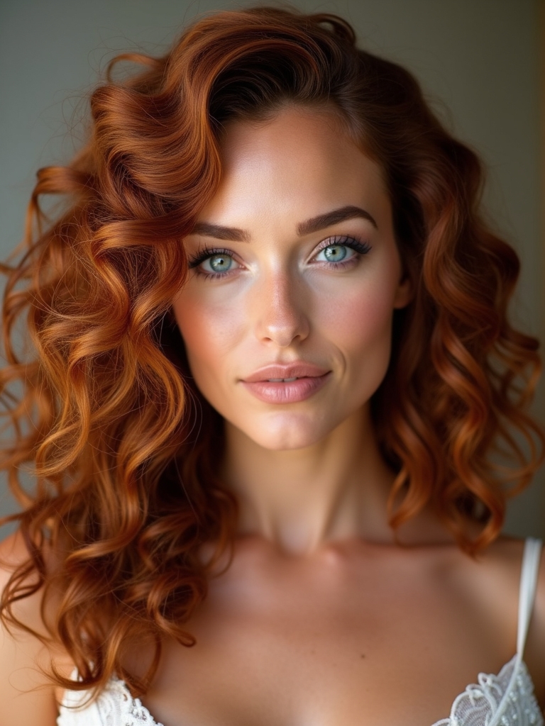 sculpted ringlets for weddings